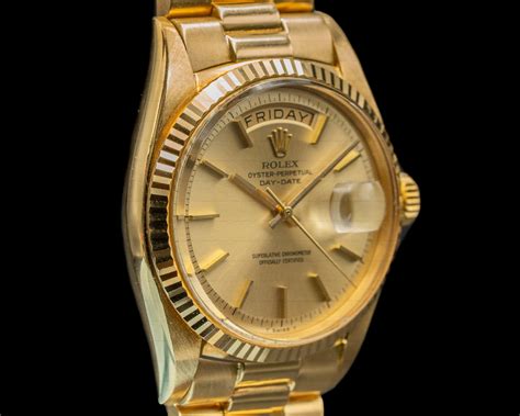 18k yellow gold rolex day-date|Rolex perpetual day date price.